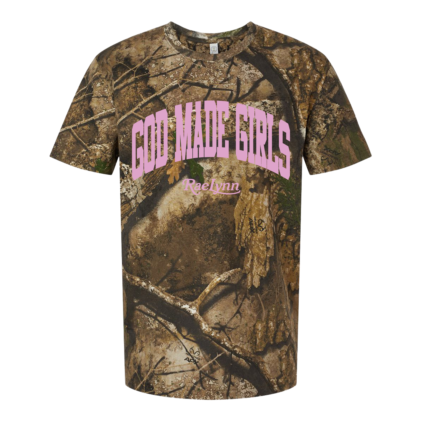 God Made Girls Camo Tee